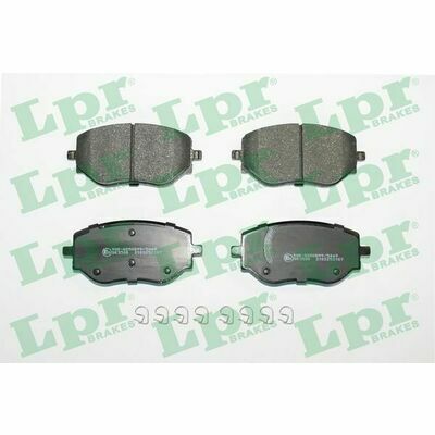 Kit de plaquette de frein R CLIO 5 - LOGAN - SANDERO Mod 2019 AV *05P2187 *GDB2324 | LPR |