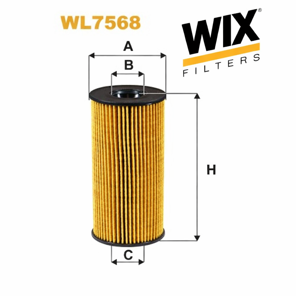 Filtre à huile R CLIO 5 DACIA LOGAN 2 DOKKER DUSTER LODGY | WL7568 | OX1308D | WIX |
