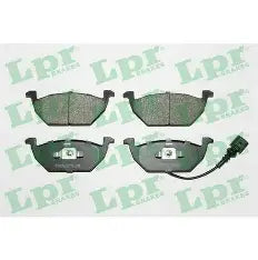 Plaquette de frein AV VW GOLF 4 | POLO 6 | AUDI A2-A3/SEAT LEON |SKODA OCTAVIA | LPR |