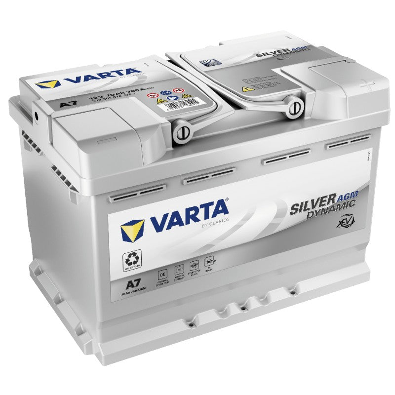 Batterie VARTA A7 AGM STAR-STOP
