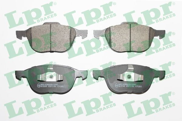Plaquette de frein FORD FOCUS 2-3 C MAX ESCORT KUGA/MAZDA AV | 05P1190 | GDB1583 | LPR |