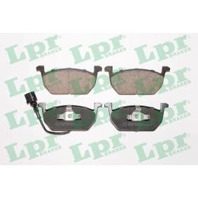 Plaquette de frein AV VW GOLF 7 2014 | SEAT ARONA | LPR |